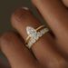 Cao Shi's Teardrop Shaped Design Zircon Ring Is Fashionable Exquisite, Suitable For Engagement And Popular Rings_ipsvogv.com