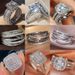 Ring Shining Cross Wedding Engagement Women's Ring_ipsvogv.com