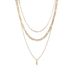 New Necklaces With Fashionable And Personalized Leaves, Featuring A Three-layer Necklace_ipsvogv.com