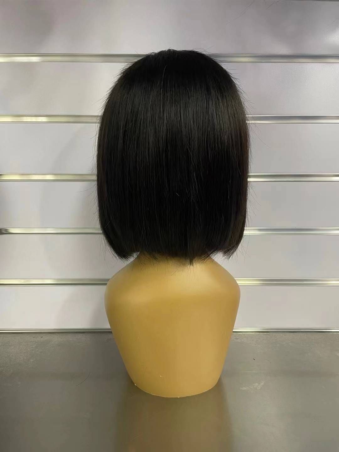 Bone Straight Bob Wig Lace Front Human Hair Wigs For Women 4x4 Transparent Lace Closure Wig Short Wigs Human Hair_ipsvogv.com