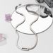 Blade Chain Men's Necklace Trendy Brand Hip Hop Style High Grade Titanium Steel Non Fading Blade Pendant Female Clavicle Chain_ipsvogv.com