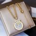 New Clock With Diamonds Digital Colorless Women's Long Necklace, Simple And Fashionable, Rotable Sweater Chain Jewelry_ipsvogv.com