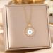 Non Fading Blue Eyes, Devil's Eye Personality Pendant, Titanium Steel Necklace, Women's Niche Collarbone Chain Accessory_ipsvogv.com