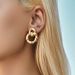 High End Copper Plated K Real Gold All Match Retro Temperament Earrings Business Commuting Accessories_ipsvogv.com