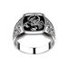 New Creative Scorpio Relief Men's Ring Drip Glue Totem Pattern Carving Poisonous Scorpion Ring_ipsvogv.com