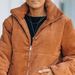 Women's Clothing long casual light and large version corduroy cotton jacket_ipsvogv.com