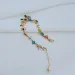New Fashion Countryside Style Charm Bracelet For Women Girls Fresh Cute Butterfly Four Wer Inlaid Colorful Zircon_ipsvogv.com