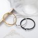 Horseshoe Shaped Magnet Buckle Wire Bangle_ipsvogv.com