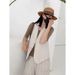Women's Clothing cotton and linen! Layering without fear of hot summer, versatile and slim vest_ipsvogv.com