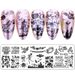 Arte Clavo Halloween Nail Stamping Plates Snowflake Festival Pattern Nail Art Image Plates Stainless Steel Nail Art Plate Stencil_ipsvogv.com