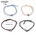 Handrope Four Color Beaded Woven Multi-color Cotton Rope Autumn Women's Adjustable Set Bracelet_ipsvogv.com