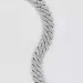Premium 20mm Round And Baguette Moissanite Dia Men Cuban Link Iced Out Rapper Chain Available From India_ipsvogv.com