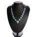 Recommended Personalized Set With Turquoise Fashion Bohemian Style White Green Flower Necklace_ipsvogv.com