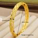 Copper Gold-plated Geometric Hollow Design Women's Bracelet, Bride's Day Wedding Party Gift_ipsvogv.com
