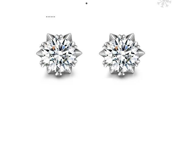 Jewelry Heart Shaped Sterg Sier Necklace Earrings Combination Set Female_ipsvogv.com