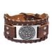 Pirate Bracelet 1pc Vintage Compass Compass Leather Bracelet High Quality Head Layer Crazy Horse Leather Bracelet for Men_ipsvogv.com