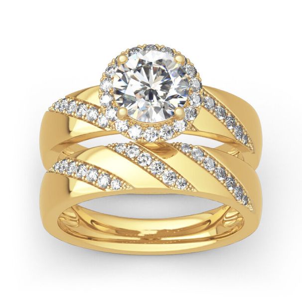 Tem's New Luxury Micro Inlaid Zircon Set For Women's Fashionable Wedding Ring_ipsvogv.com