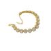 Fashion Versatile Round Diamond Spliced Super Shiny Bracelet Unisex Cool Hip-Hop Street Dance Trendy Jewelry_ipsvogv.com
