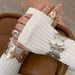 Ins Style Design, Flower Opening Personalized Metal Starfish Butterfly Bracelet, Ring Set_ipsvogv.com