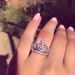 Classic Micro Inlaid Diamond Crown White Gold Rose Gold Ring_ipsvogv.com