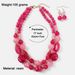 Double layered accessory creative water drop pendant necklace 8310_ipsvogv.com