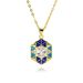 Middle East Hot Selling Necklace For Girls Light Luxury Micro Inlaid Oil Drop Design High End New Clavicle Chain Strong Chain_ipsvogv.com