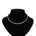 4mm Japanese Korean Style Tennis Necklace, Collarbone Chain, Ins, Niche Design, Temperament, And Versatile Necklace For_ipsvogv.com