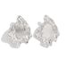 Jewelry simple metal geometric round smooth INS Feng Shui ripple irregular geometric earrings for women_ipsvogv.com