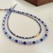Fashionable, Light Luxury, Minimalist Lapis Lazuli Bead Necklace, Exquisite High-end In Spring And Summer, Natural Stone_ipsvogv.com