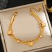 Hot Selling Titanium Steel Women's Light Luxury Personalized Double-layer Butterfly Frosted Bracelet, Snake Bone Chain,_ipsvogv.com
