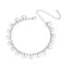 New Geometric Inlaid Foot Decoration Claw Diamond Fashionable And Dazzling Semi-circular Ankle Chain_ipsvogv.com