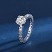 New Style Starry Sky Ladies Ring Group Inlaid With A Full Circle Of One Carat Zircon Ring Light Luxury Fashion Row Ring Hot Selling Jewelry_ipsvogv.com