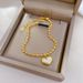 【 Full body titanium steel 】 East Gate's personality and temperament, Sen family's love for Beimu round bead bracelet,_ipsvogv.com
