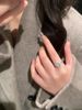 Forest Style Temperament, Blue Water Zircon Border Ring, Autumn Winter Clear And Cool Light Luxury, Niche Design,_ipsvogv.com