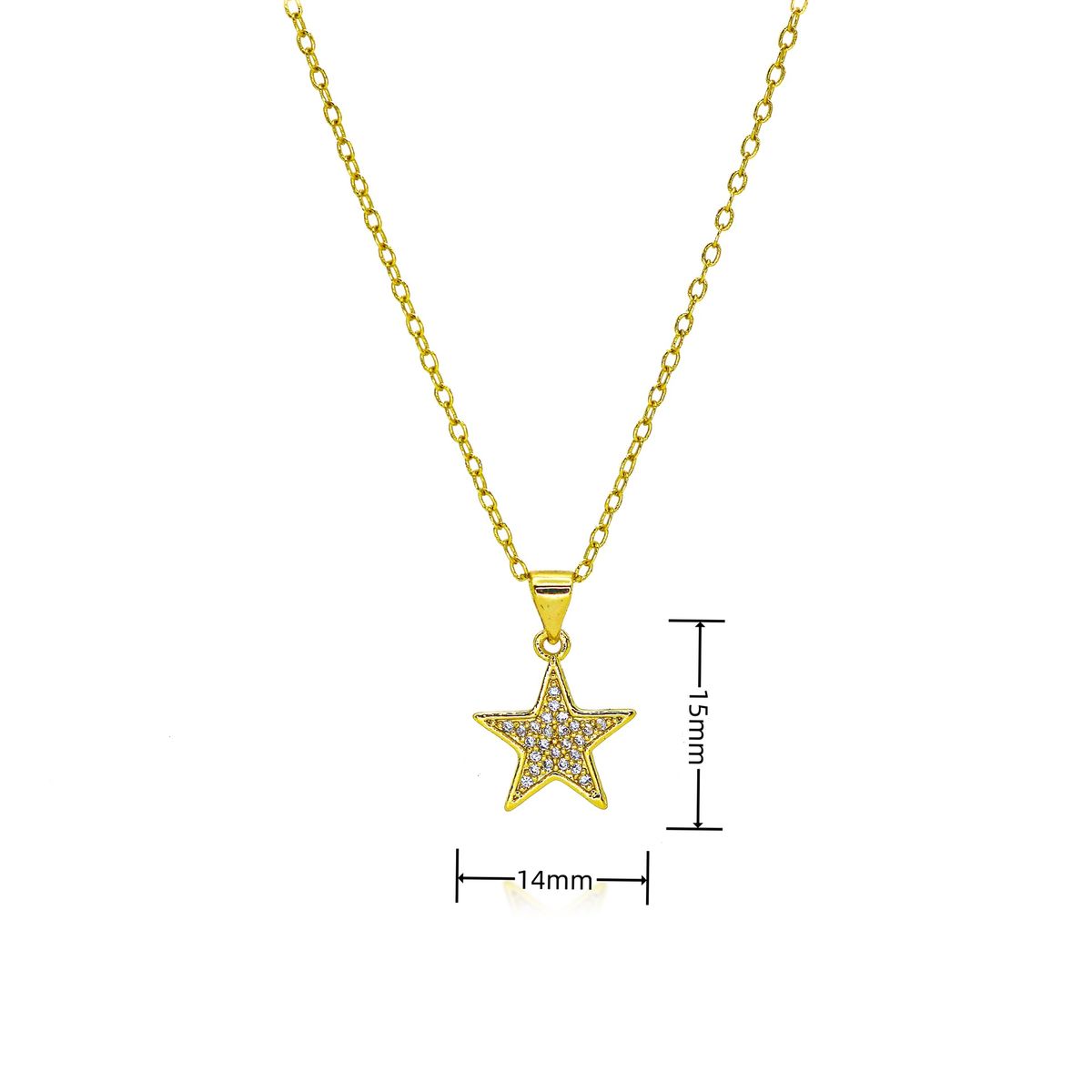 Fashionable And Light Luxury Hollow Five Pointed Star Necklace Niche High End Micro Inlaid Rotatable Snowflake Clavicle Necklace Pendant_ipsvogv.com
