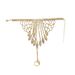 Rhinestone bracelets, fashionable tassel colored diamond horse eye finger bracelets, ladies' versatile accessories_ipsvogv.com