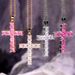 Popular Cross Pendant Necklace Full of Diamond Square Zircon Hip Hop trendy Neckchain Jewelry_ipsvogv.com