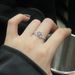 New Product: Super Fairy Princess Pink Zircon Sparkling Diamond Starry Small Star Design Open Light Luxury High End Ring_ipsvogv.com