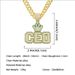 Hip Hop Full Diamond Personalized Letter Pendant, Necklace Jewelry, Men's New Cuban Chain Neckchain_ipsvogv.com