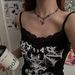 Unisex Dark Style Rose Cross Necklace Female Clavicle Chain High End Light Luxury Niche Necklace New Jewelry_ipsvogv.com