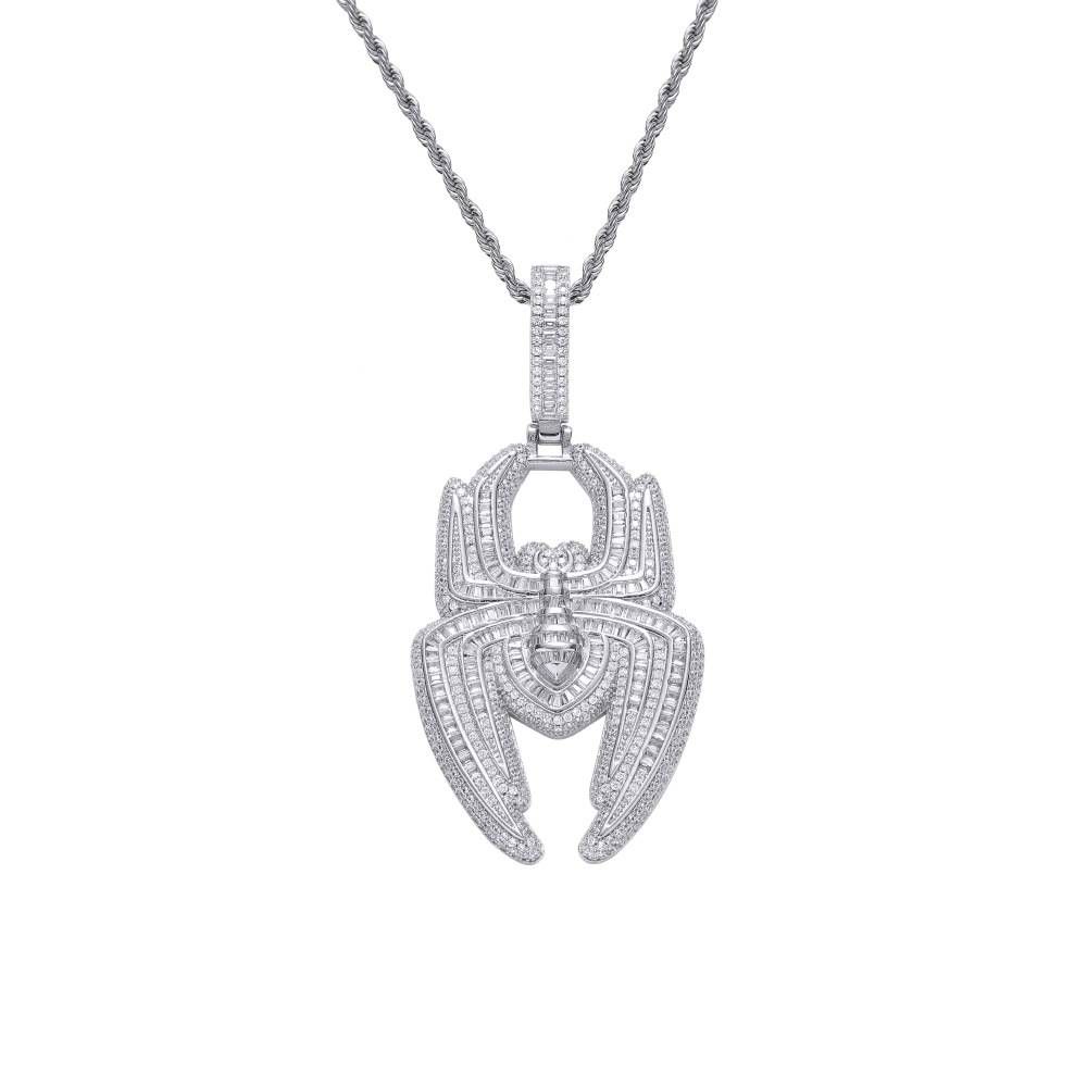 Women's Jewelry Domineering Spider Pendant Halloween Party Necklace Punk Personality Necklace_ipsvogv.com