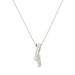 999 Geometric Line Necklace With Feminine Temperament, Niche, Light Luxury, Trendy, Colorful Silver Collarbone Chain,_ipsvogv.com