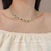 Fashion Colored Zircon Collarbone Chain, Court Style Temperament, Personality, Niche, Versatile Necklace For Women_ipsvogv.com