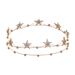 Bridal Headdress Multi Layer Five Pointed Star Crystal Hair Buckle Wedding Jewelry Headbands_ipsvogv.com