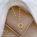 【 】 Rotating And Rotating, Dynamic, Light Luxury, Gorgeous, Full Diamond Necklace, Women's Versatile Clavicle Chain,_ipsvogv.com