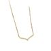 【 Full Body Titanium Steel 】 Extremely Simple Wind Full Diamond Large V Furnace Genuine Gold Necklace For Women's Ins_ipsvogv.com