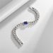 New And Women's Blue Couple Cuban Personalized Men's Bracelet, Trendy_ipsvogv.com