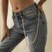 Pearl Double Waist Chain Punk Metal Chain Trouser Chain Accessories_ipsvogv.com