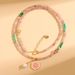 Natural Strawberry Crystal Cut Necklace, Niche, Light Luxury, Fashionable Trend, Collarbone Necklace_ipsvogv.com