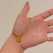 【Jinyun Ring】Gold Cuban Chain Bracelet For Women Pendant Gold Ingot Zodiac Year Jewelry Wealth_ipsvogv.com